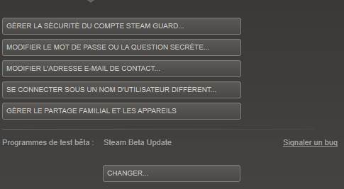 Steam Beta