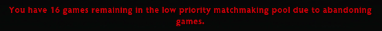 dota 2 low priority message